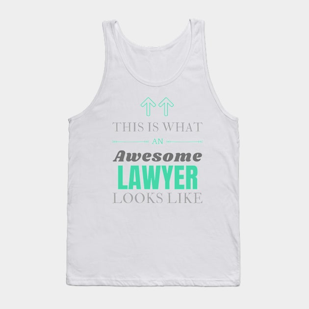 Lawyer Tank Top by Mdath